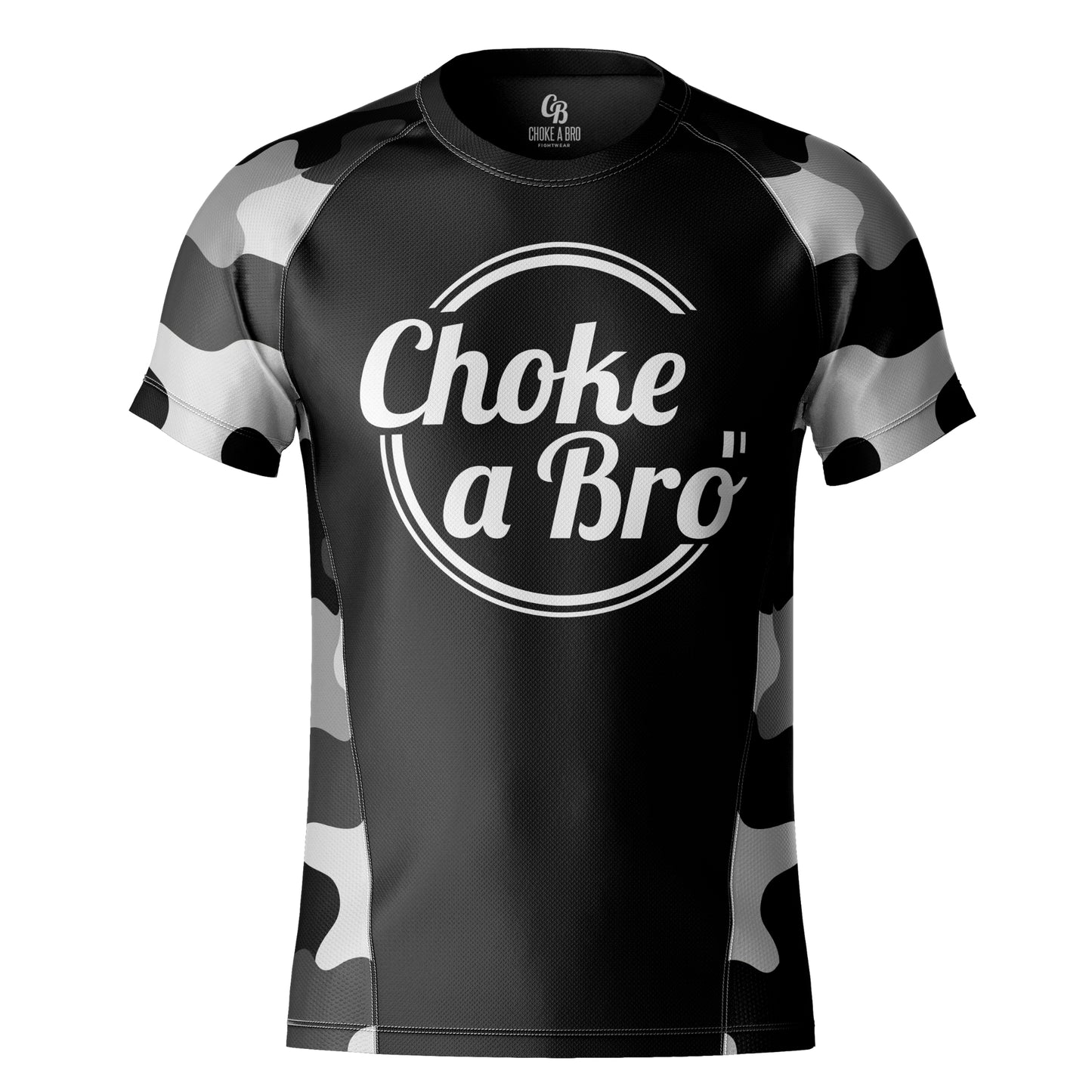 Brogo Urban Camo Short Sleeve Rashguard - Adult