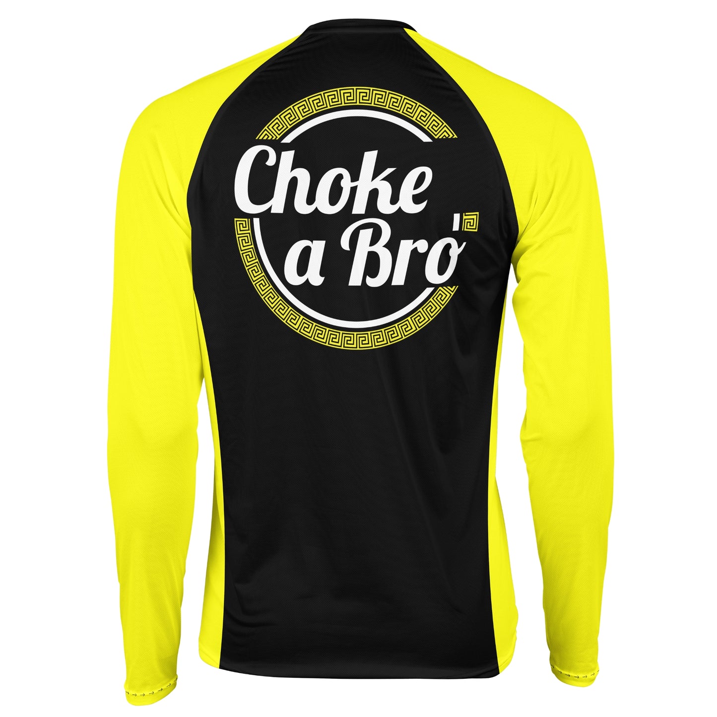 San Bu Kai Dojo Yellow Long Sleeve Rashguard - Adult