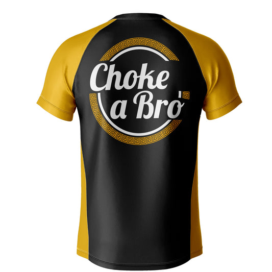 San Bu Kai Aotearoa Gold Short Sleeve Rashguard - Adult
