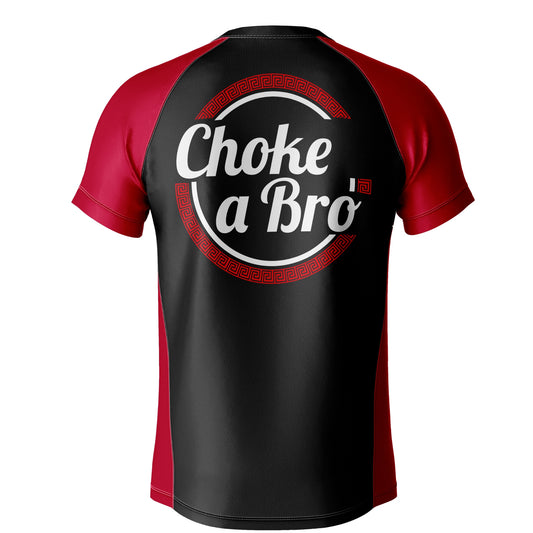 San Bu Kai Aotearoa Red Short Sleeve Rashguard - Adult