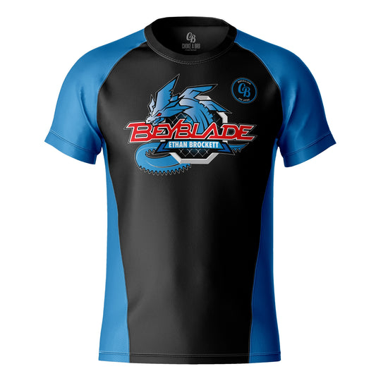 BeyBlade 1.0 Short Sleeve Rashguard - Youth | Kids