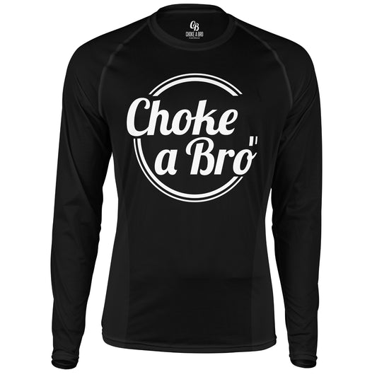 Brogo Black Long Sleeve Rashguard - Adult