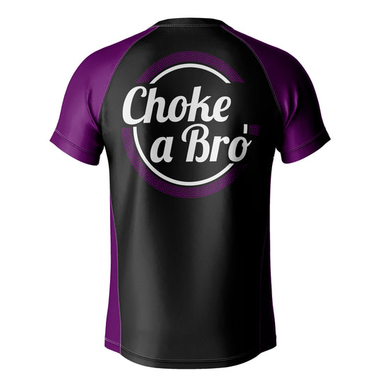 Kesa Kings Purple Short Sleeve Rashguard - Adult
