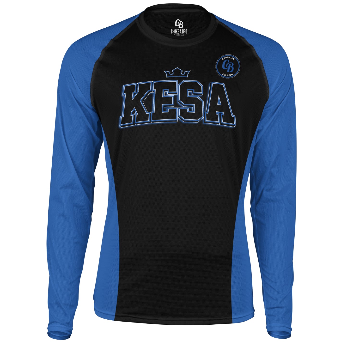 Kesa Kings Blue Long Sleeve Rashguard - Adult