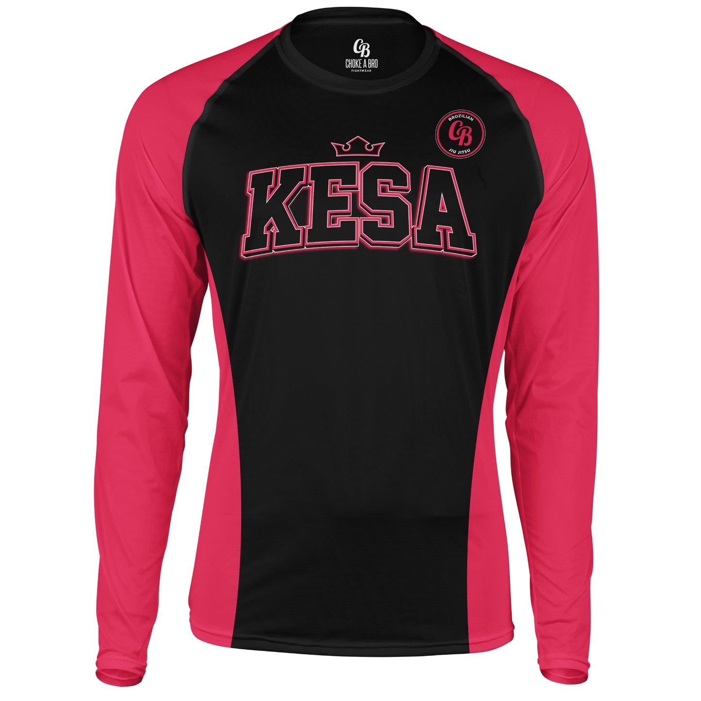 Kesa Kings Red Long Sleeve Rashguard - Adult